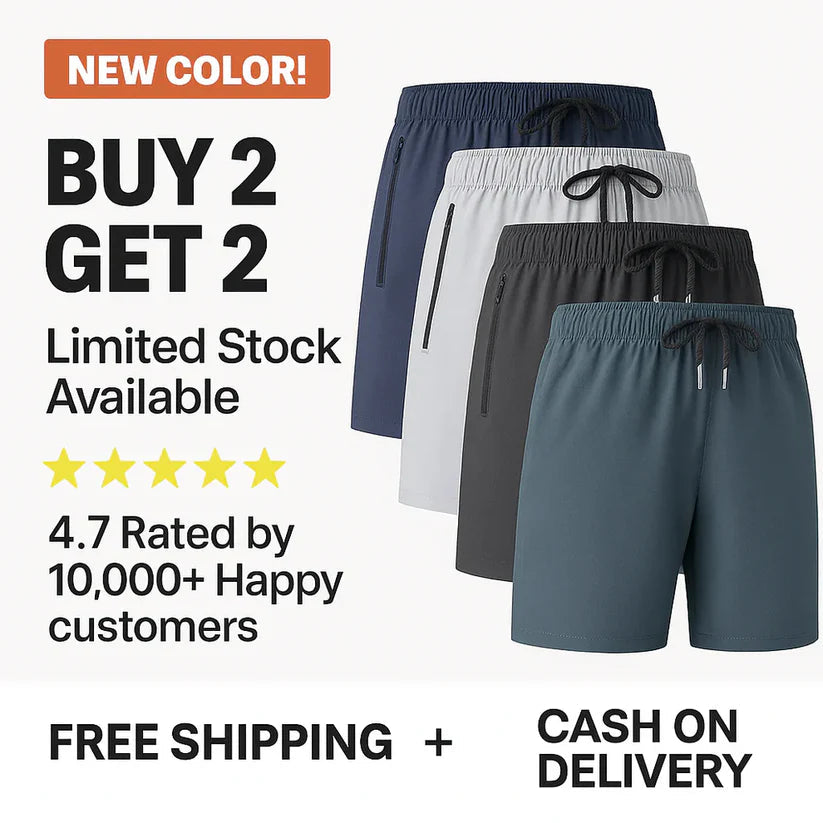 MEN'S STRETCHABLE COTTON SHORTS